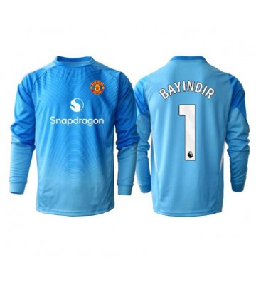 Lacne Muži Futbalové dres Manchester United Altay Bayindir #1 Brankarsky  2025-26 Dlhy Rukáv - Domáci